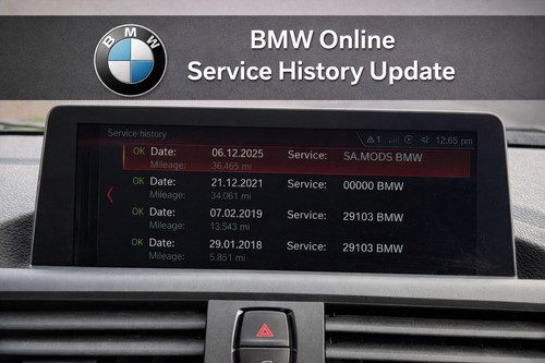 Bmw online service history - online,