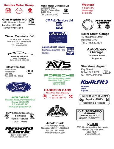 Service book self - book, self-inking