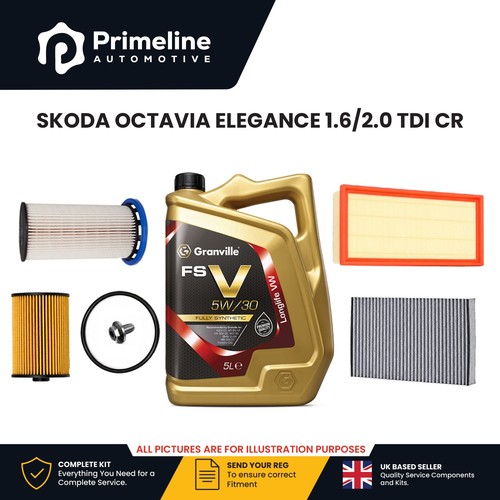 Complete service kit for - for, skoda