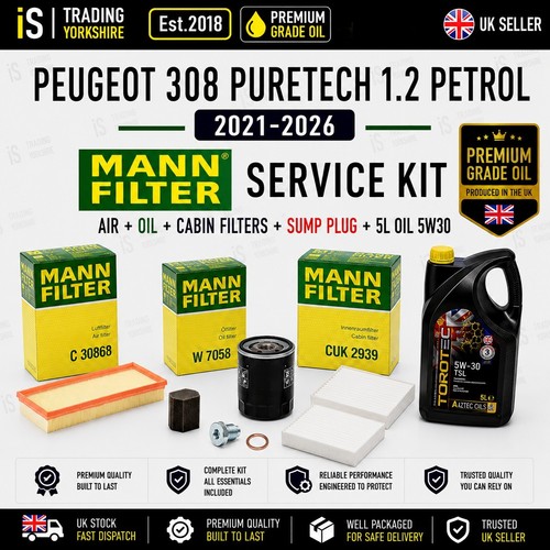 Mann service kit filters - mann,
