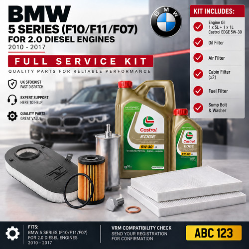 Bmw series f10 f11 520d - 5,